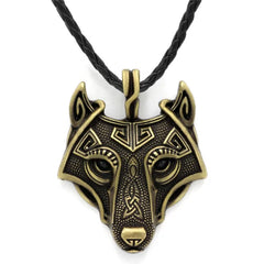 Viking Wolf Warrior Necklace