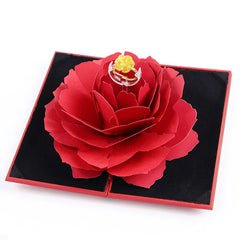 Surprise Rose Ring Box