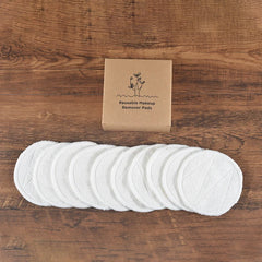 Bamboo Makeup Remover Pads 10 Pieces