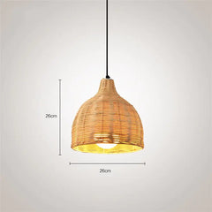 Japanese Handmade Bamboo Pendant Lamps