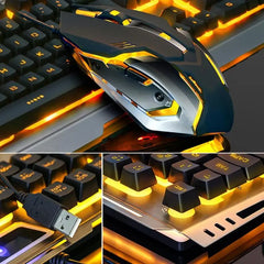 Professional Gaming Keyboard + Mouse Set