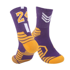 Los Angeles LAKERS Non-Slip Professional Basketball Socks