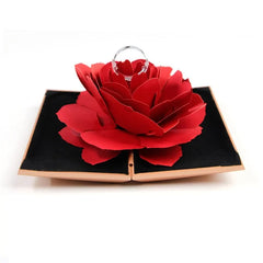 Surprise Rose Ring Box