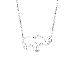 Baby Elephant Pendant Necklace