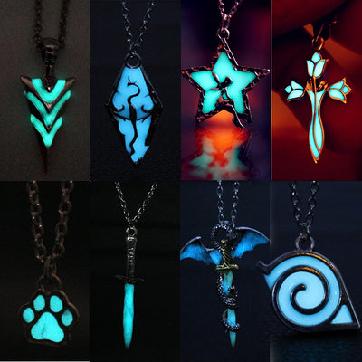 Glowing Cosmic Pendant Necklace