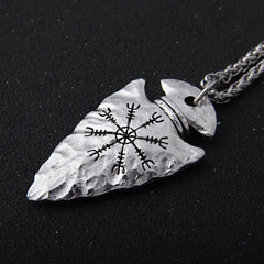 Viking Arrow Head Rune Pendant