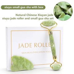 Natural Rose Quartz Jade Roller