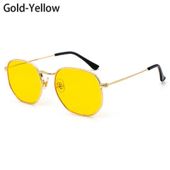 Light Retro Square Sunglasses