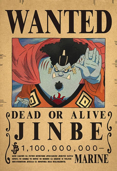 Anime Luffy Gear 5 One Pieces Bounty Wanted Posters