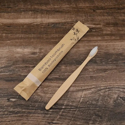 10pcs Bamboo Toothbrushes