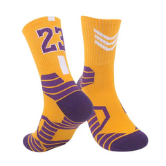 Los Angeles LAKERS Non-Slip Professional Basketball Socks