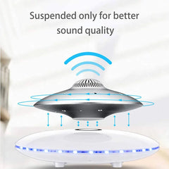 Levitating UFO Speaker LED Lamp