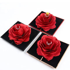 Surprise Rose Ring Box