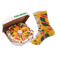 Pizza Socks Gift Box