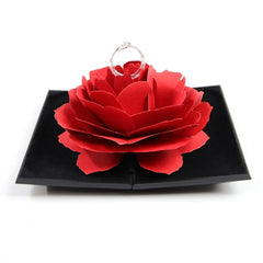 Surprise Rose Ring Box