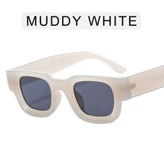 Thick Square Retro Sunglasses