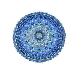 Mandala Round Tapestry