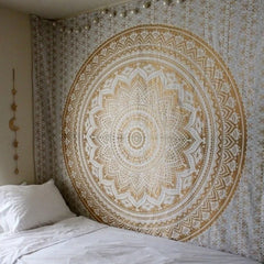 Bohemian Mandala Tapestry Wall Hanging