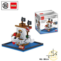 One Piece Pirate Ship Series Building Blocks