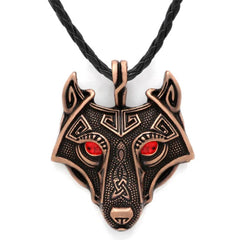 Viking Wolf Warrior Necklace