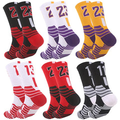 Los Angeles LAKERS Non-Slip Professional Basketball Socks