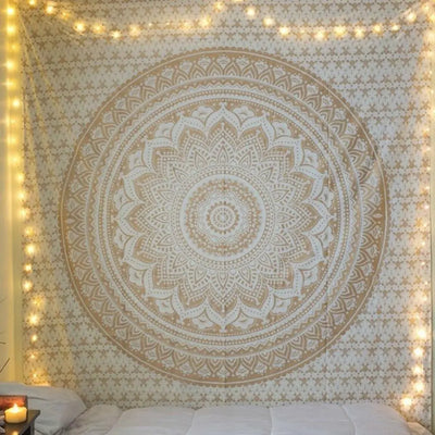 Bohemian Mandala Tapestry Wall Hanging