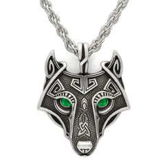 Viking Wolf Warrior Necklace