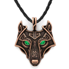 Viking Wolf Warrior Necklace