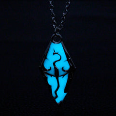 Glowing Cosmic Pendant Necklace