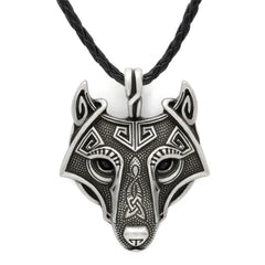 Viking Wolf Warrior Necklace