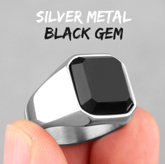 Balck Obsidian Ring