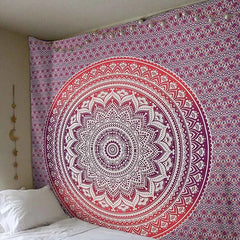 Bohemian Mandala Tapestry Wall Hanging