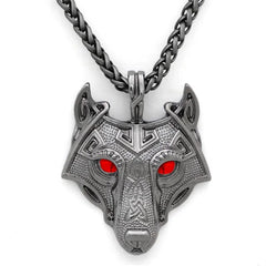 Viking Wolf Warrior Necklace