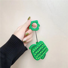 Cactus Carrot Silicone Case For AirPods